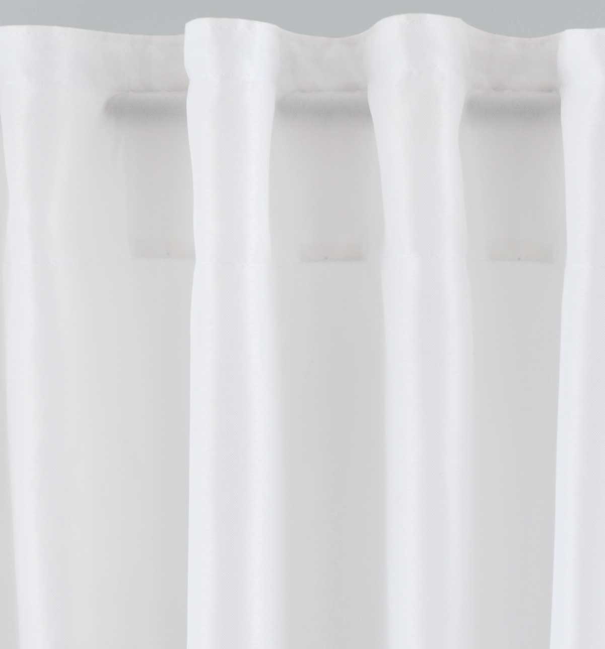 2er Set Vorhänge Verdeckte Schlaufen Cationic »JENA« Blickdicht Leinen Optik Gardinen Meliert Gardinenband mit Raffhalter 2019037-2-gardinenbox.de