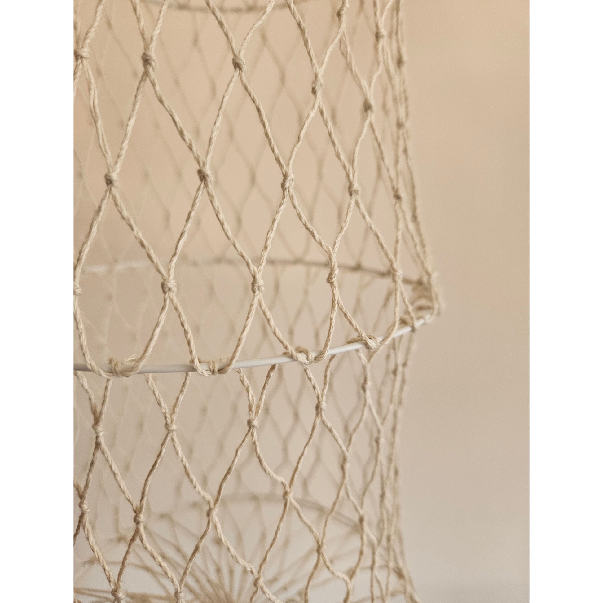 Maritimes Deko Fischernetz aus Baumwolle 50 cm Länge