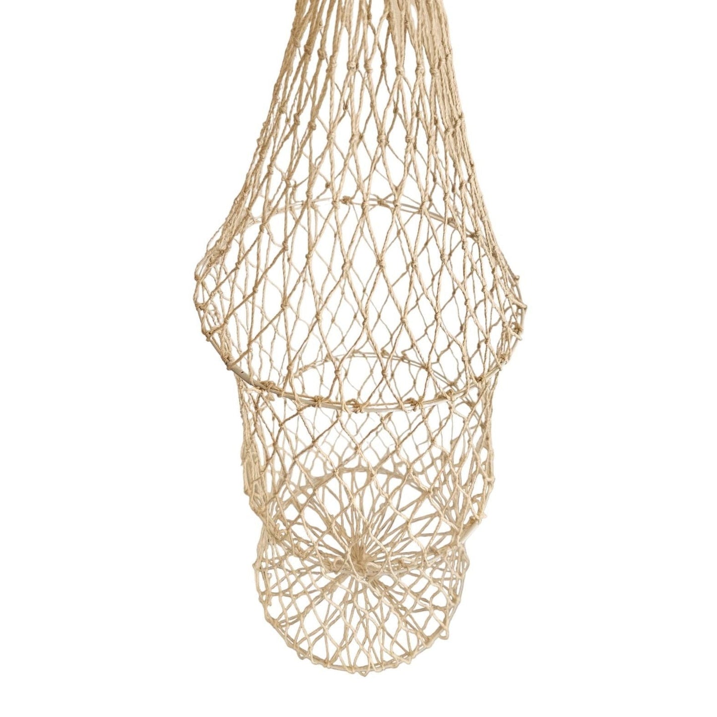 Maritimes Deko Fischernetz aus Baumwolle 50 cm Länge