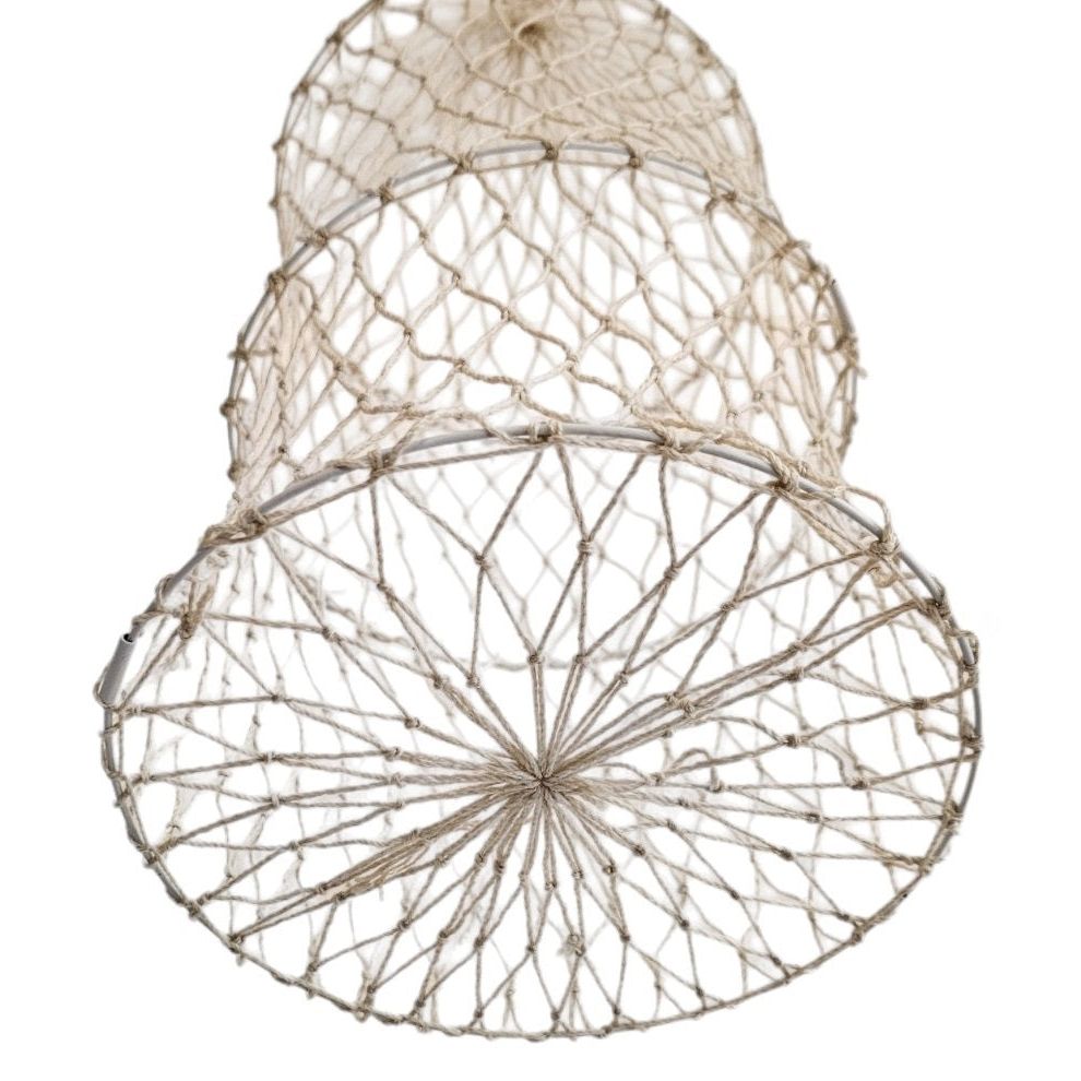 Maritimes Deko Fischernetz aus Baumwolle 50 cm Länge