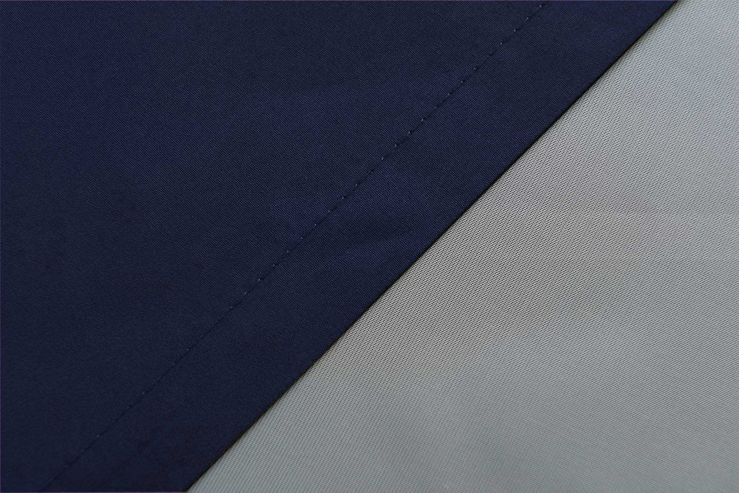 2er Set Vorhänge Schal Ösen »Berlin« Microsatin Lichtdurchlässig Uni Matt 20405N2-gardinenbox.de