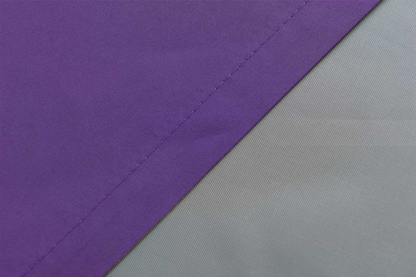 2er Set Vorhänge Schal Ösen »Berlin« Microsatin Lichtdurchlässig Uni Matt 20405N2-gardinenbox.de