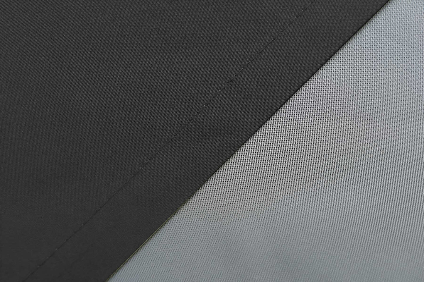 Vorhang Schal Schlaufen Berlin Microsatin Lichtdurchlässig Kräuselband-gardinenbox.de