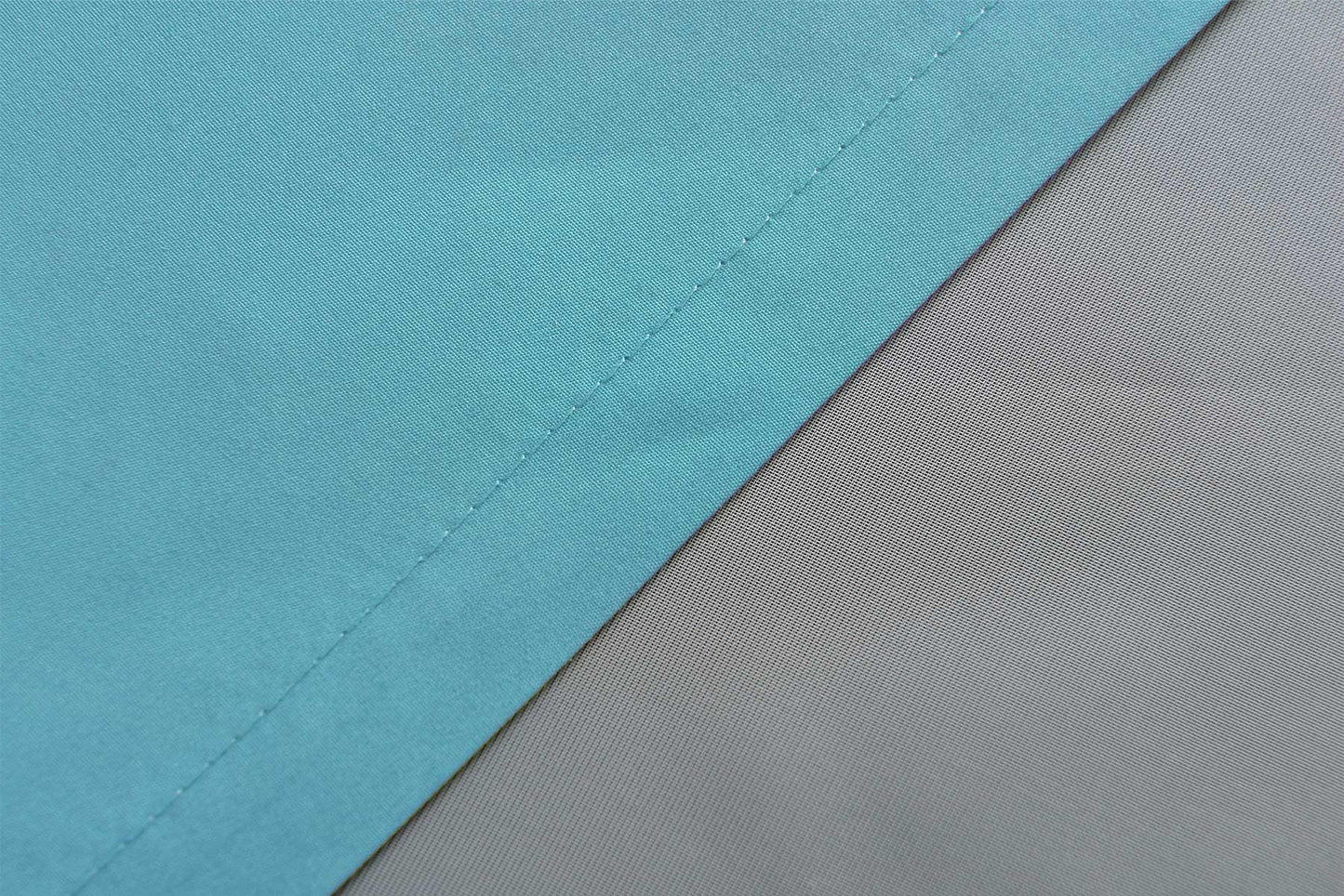 2er Set Vorhänge Schal Ösen »Berlin« Microsatin Lichtdurchlässig Uni Matt 20405N2-gardinenbox.de