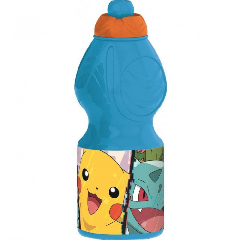 Pokemon Plastik Flasche 400 ml blau-Tinisu