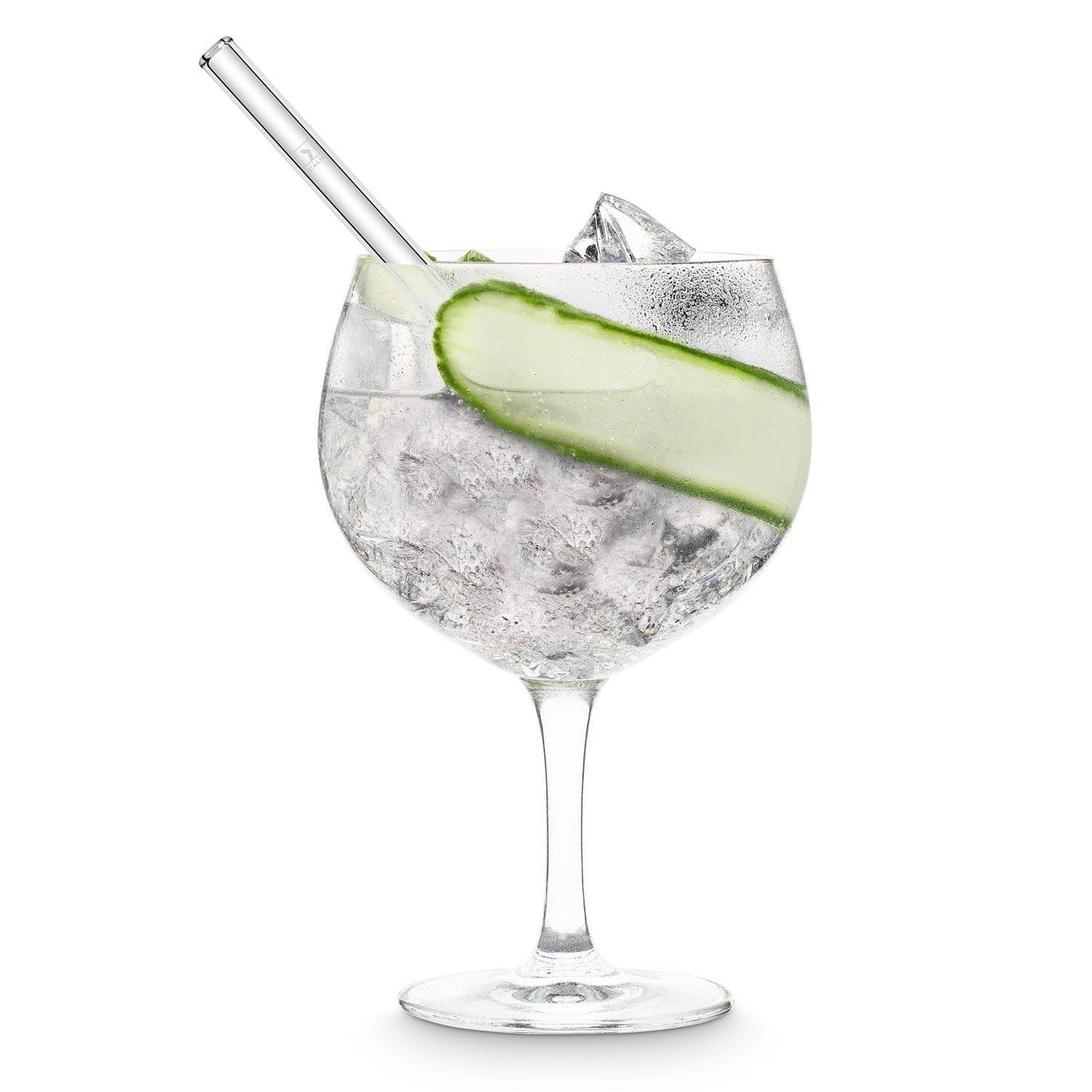 Cocktailbuch mit 15 klassischen Rezepten für Drinks mit Glasstrohhalm