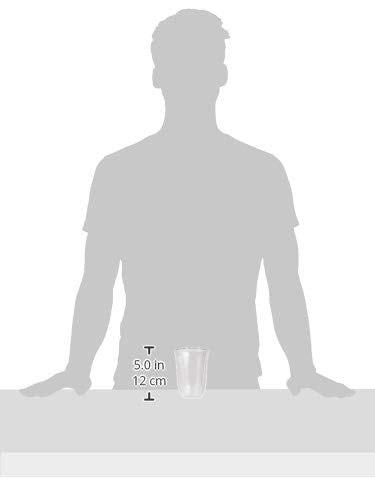 Delonghi 5513214611 Kaffeeglas Transparent 2 Stück(E) 330 Ml - Kaffeegläser (Transparent, Glas, 2 Stück(E), Klar, 330 Ml, 117 Mm)