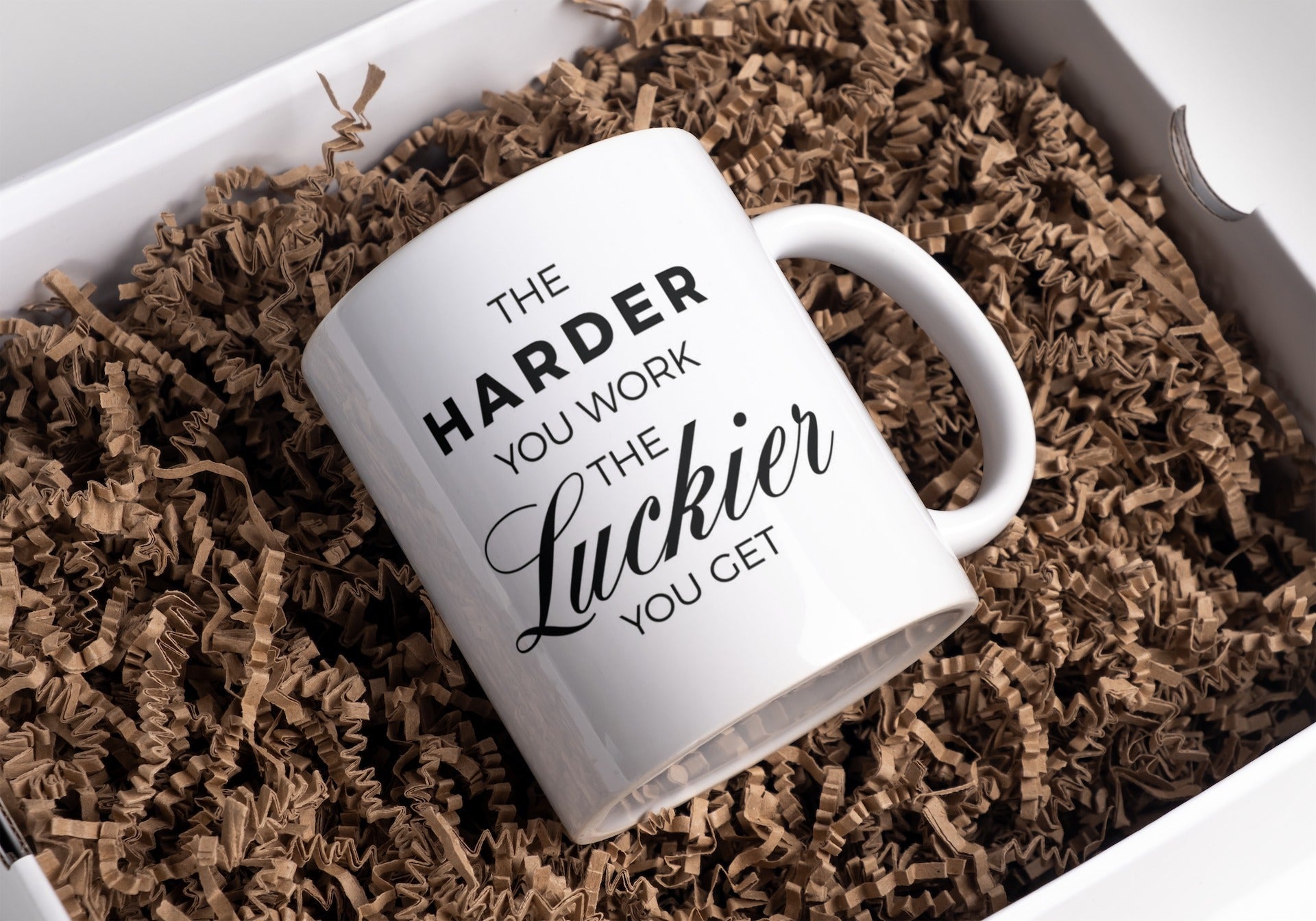 Keramik Tasse Motivation mit 325 ml Fassungsvermögen für Kaffee und Tee-Tinisu