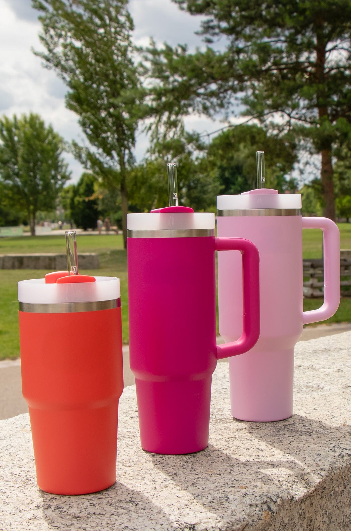 6x Stanley Cup Glasstrohhalme für 40oz Cups & Quencher & Flaschen bis 1,2 Liter