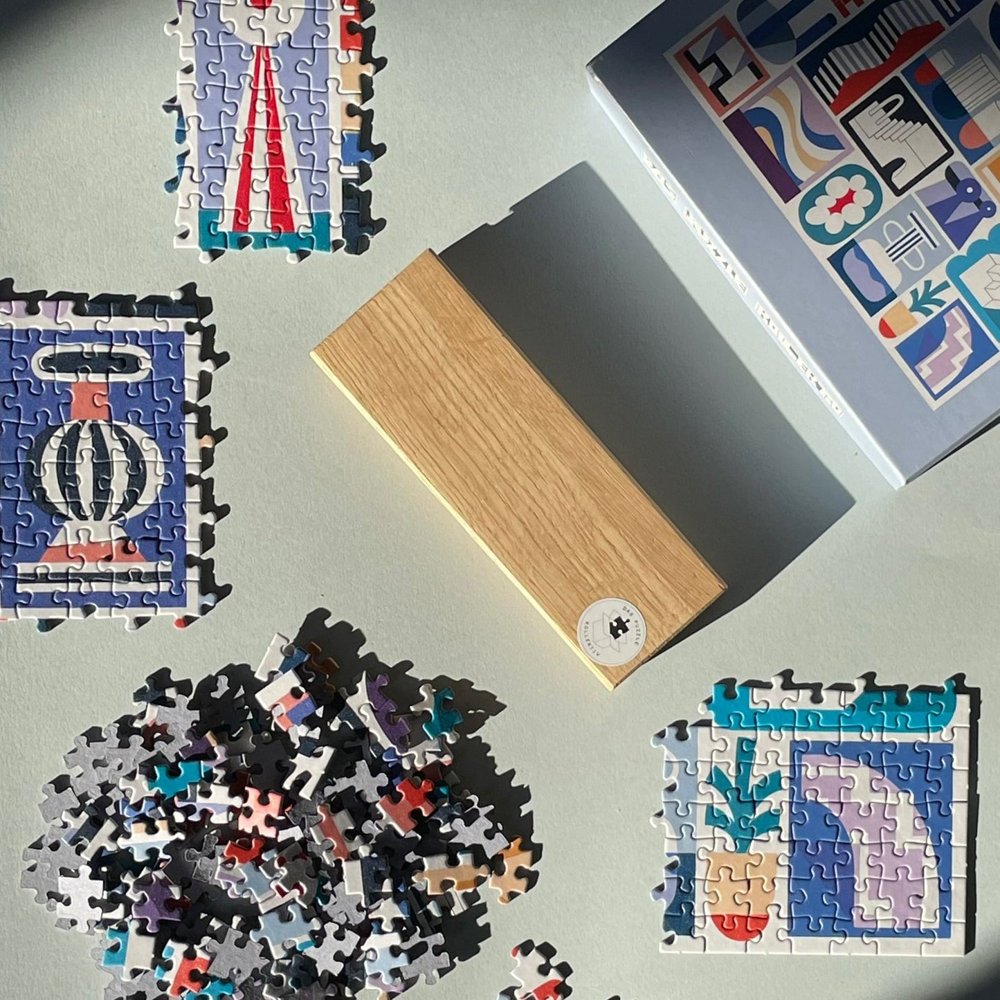 Puzzlekarton-Halter-Das Puzzle Kollektiv