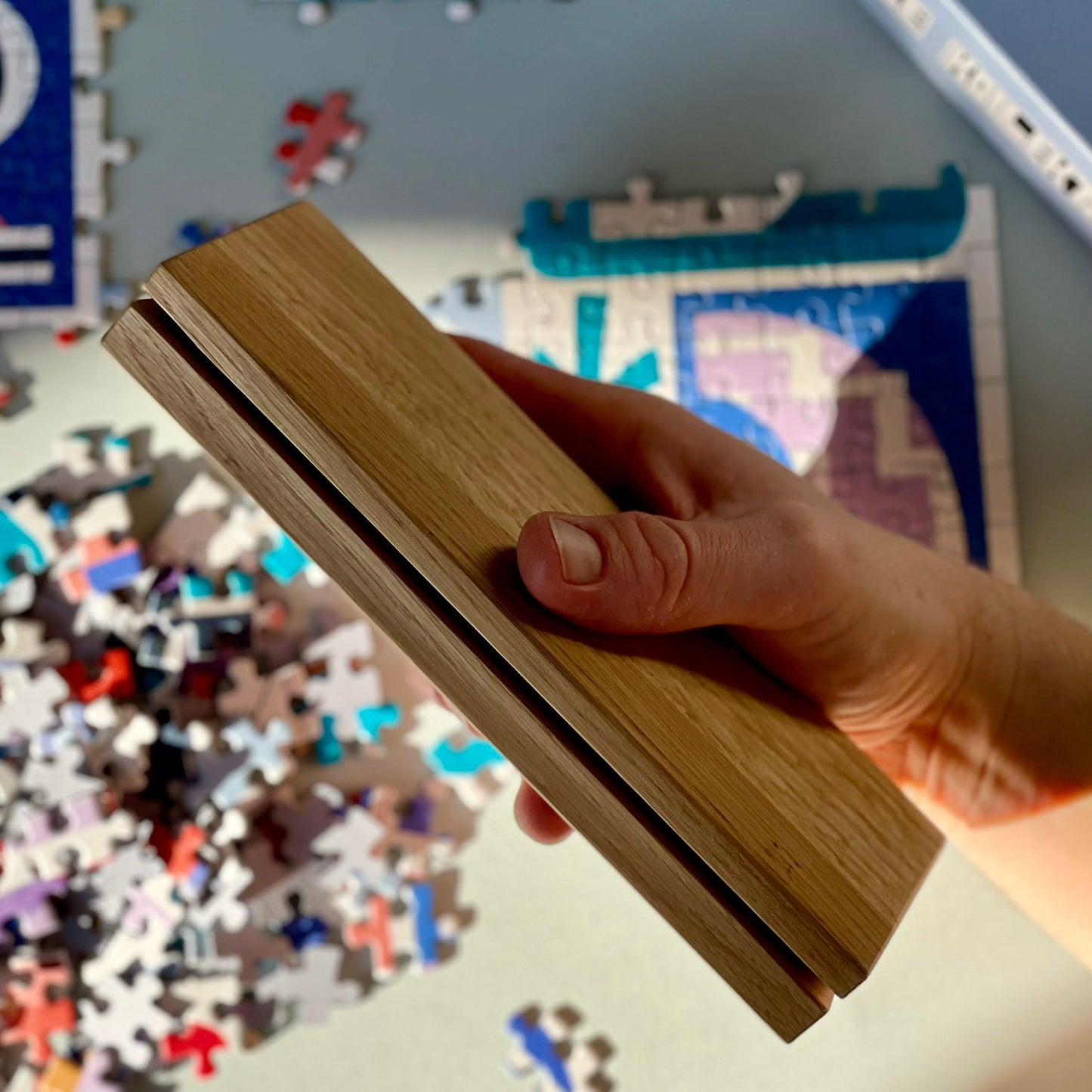 Puzzlekarton-Halter-Das Puzzle Kollektiv