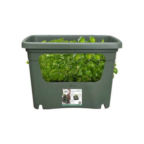 elho Stack & Grow 50: Modularer Pflanzturm für Balkon & Garten