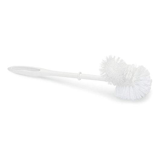 Nölle Profi Brush WC-Bürste mit Randreiniger 38 cm weiße PP-Borsten-Altruan