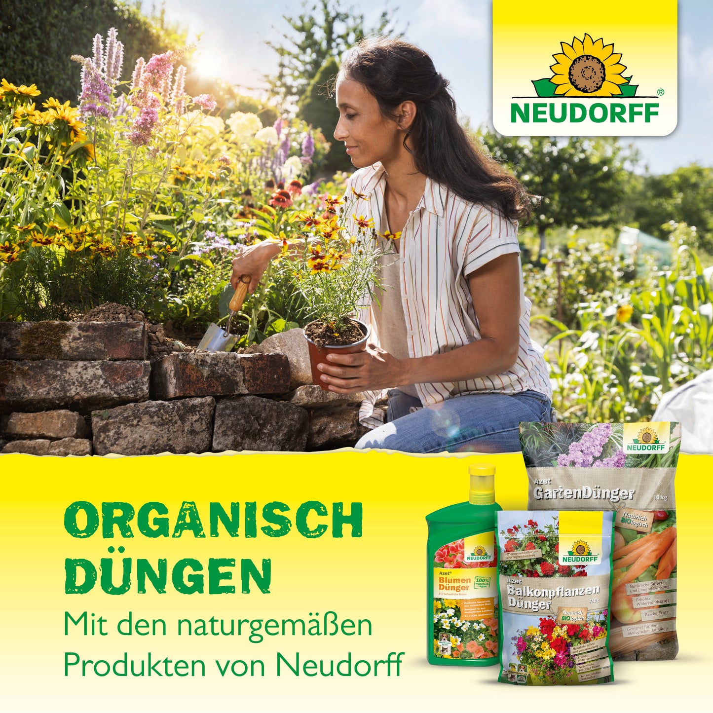 Organischer Rhododendron und Azaleen Volldünger für kräftige Blütenpracht-Neudorff Shop