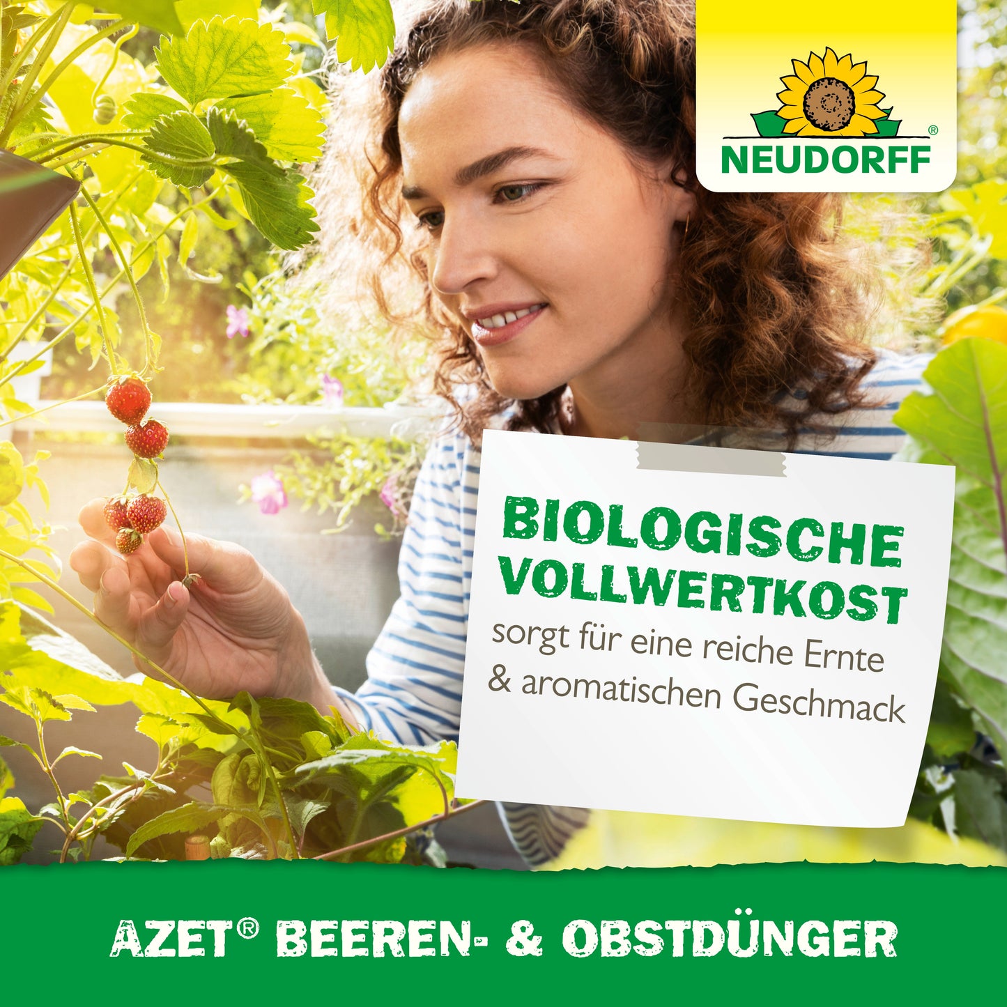 Organischer Beeren und Obstduenger für aromatische Fruechte und gesunde Pflanzen-Neudorff Shop