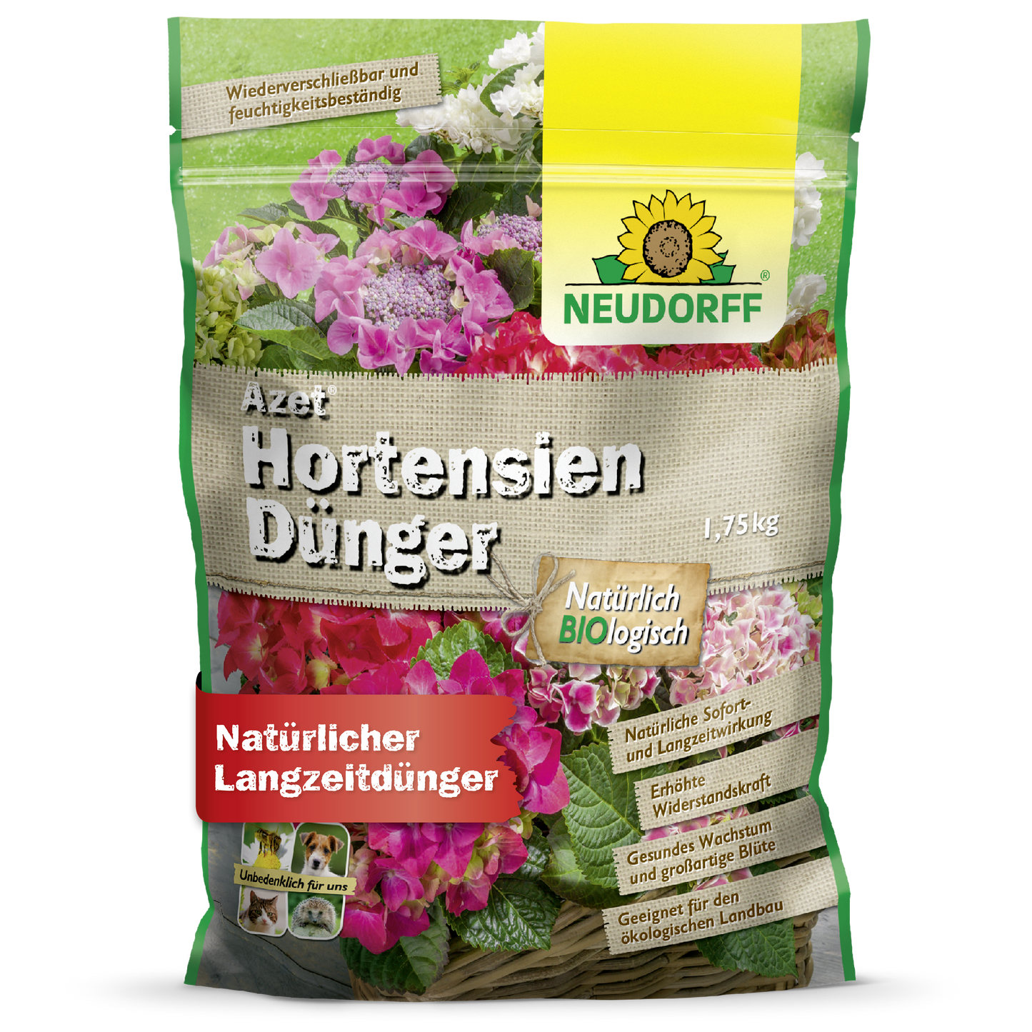 Organischer Hortensienduenger für gesunde und üppige Blueten-Neudorff Shop