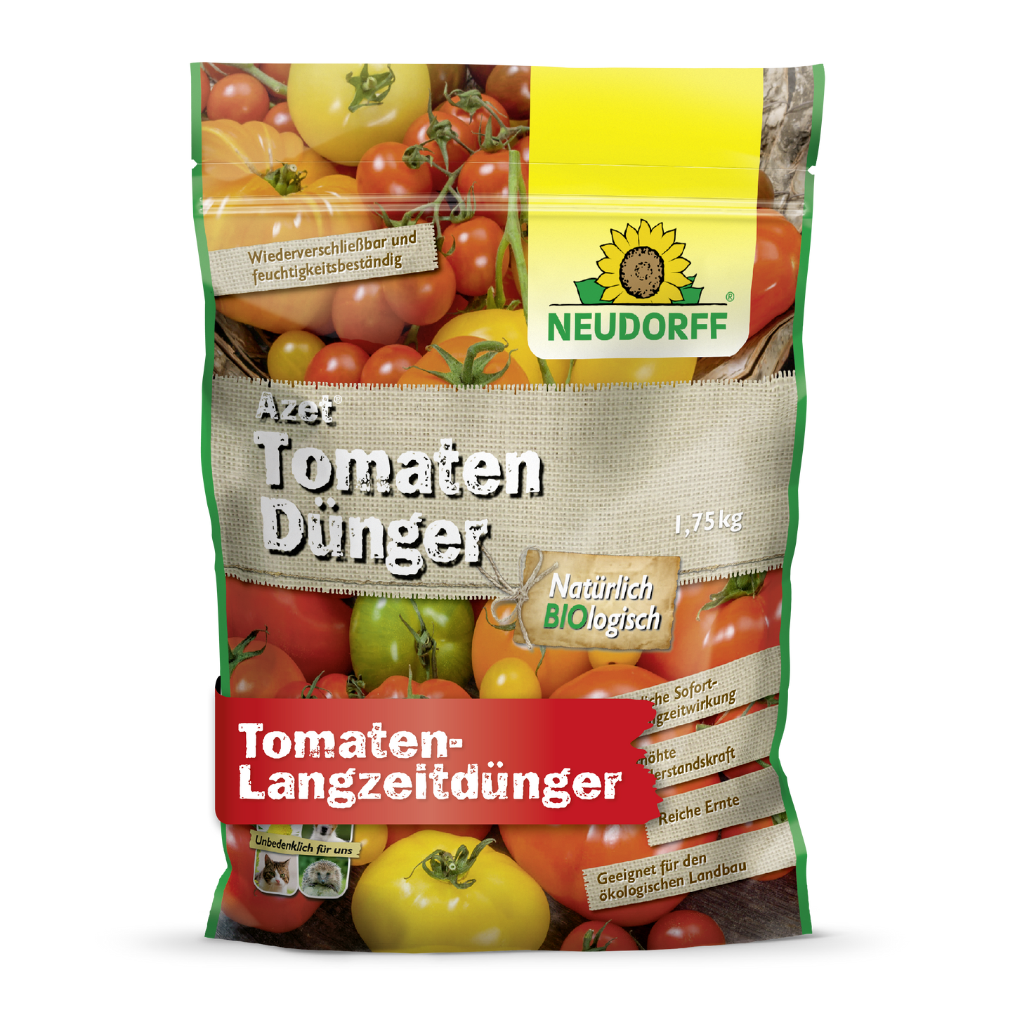 Azet Tomatendünger Organisch für reichhaltige aromatische Tomaten-Neudorff Shop