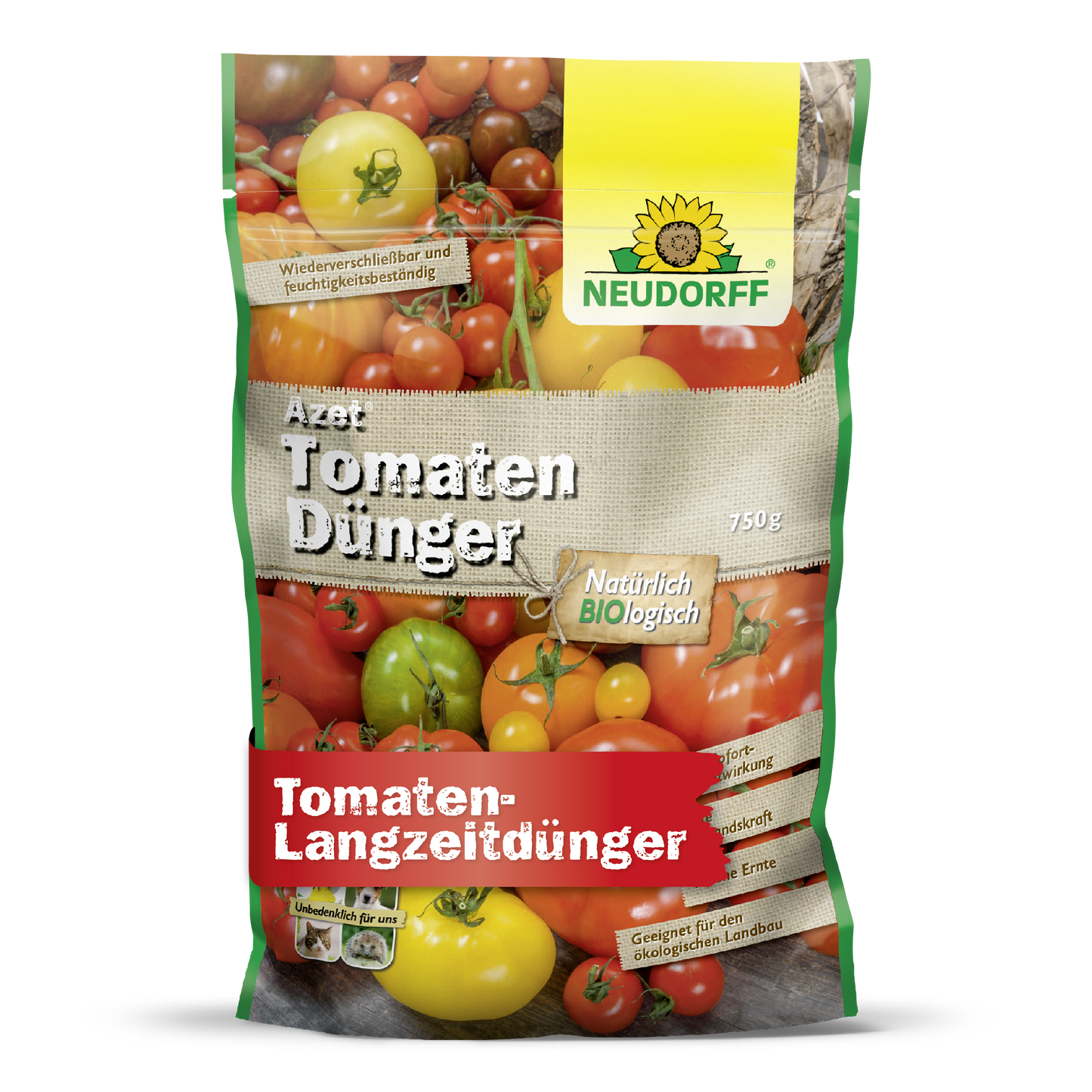 Azet Tomatendünger Organisch für reichhaltige aromatische Tomaten-Neudorff Shop