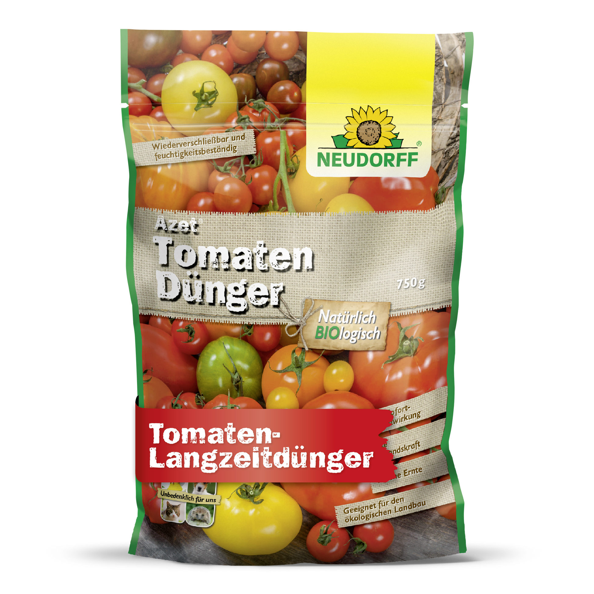 Azet Tomatendünger Organisch für reichhaltige aromatische Tomaten-Neudorff Shop