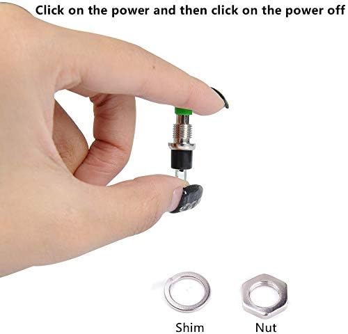 16 Stück Mini Druckschalter vorverdrahtet und 4 Mini Kippschalter für Arduino-GTIWUNG