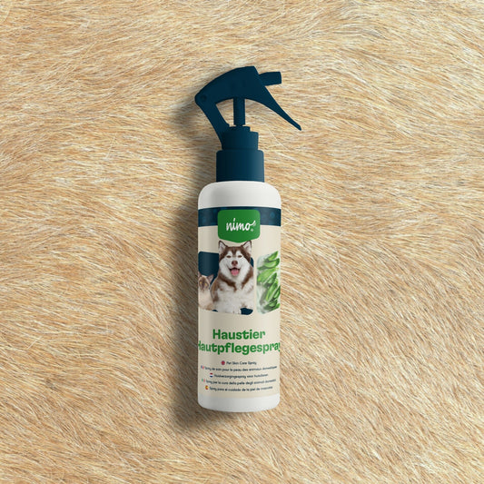 Hautpflegespray für Haustiere mit Aloe Vera und Panthenol-nimo