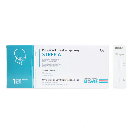 Strep A - Bisaf Professional 1 Test | Packung (1 Stück)-Altruan