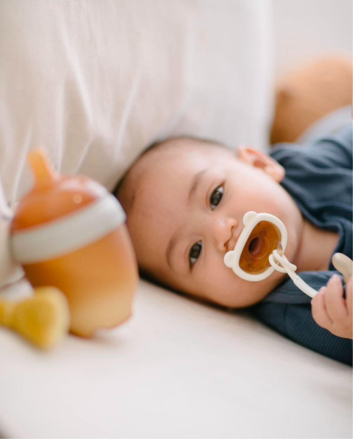 Weithals Babyflasche 160ml für naturnahe Fütterung