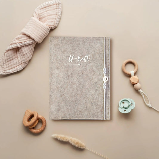 U-Heft Hülle aus weichem Filz für optimale Aufbewahrung-NuNi UG