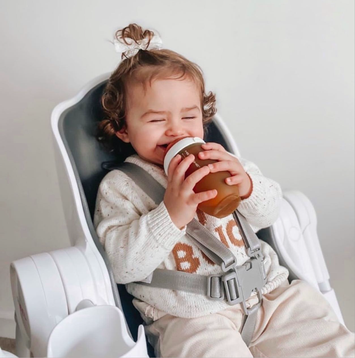 Ultra Wide Neck Baby Bottle 240ml (Weiß)