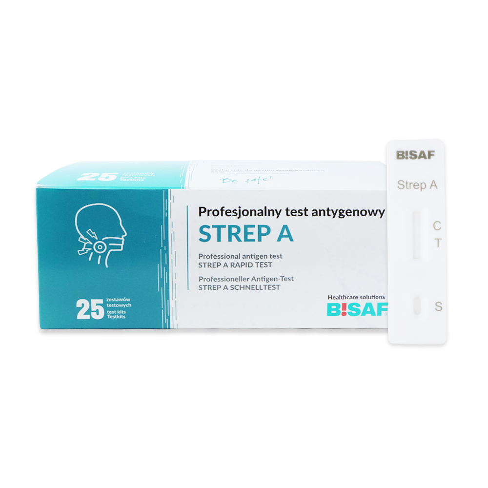 Strep A - Bisaf Professional 25 Tests | Packung (25 Stück)-Altruan