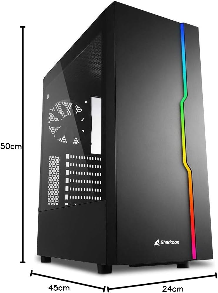 Sharkoon RGB Slider, PC Gehäuse