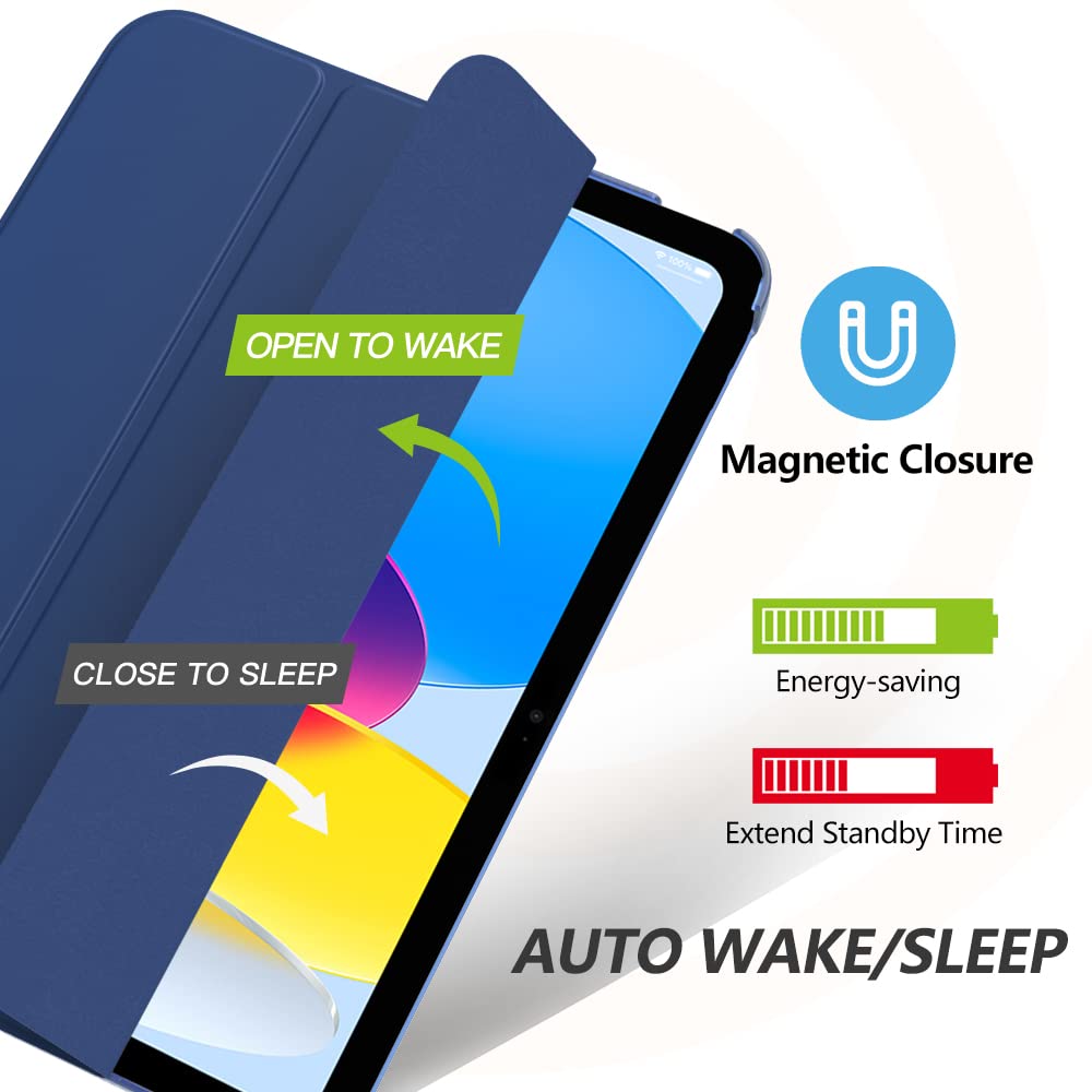 Schutzhülle für iPad 11. Gen 2025 und 10. Gen 2022 mit Ständer