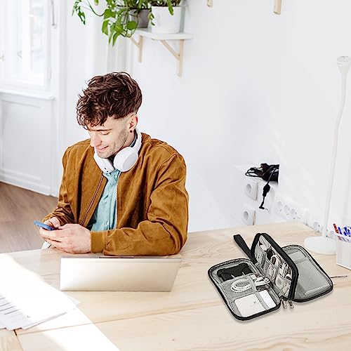 Kabeltasche Elektroniktasche Wasserdicht Doppelter Reissverschluss Organizer-OdiuK