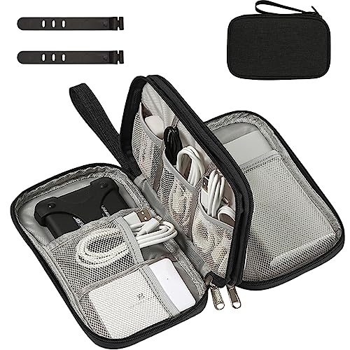 Kabeltasche Elektroniktasche Wasserdicht Doppelter Reissverschluss Organizer-OdiuK