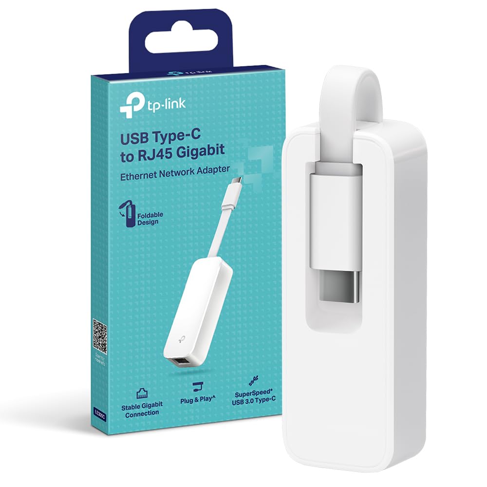 TP-Link USB C Ethernet Adapter mit 1000 Megabit pro Sekunde für s