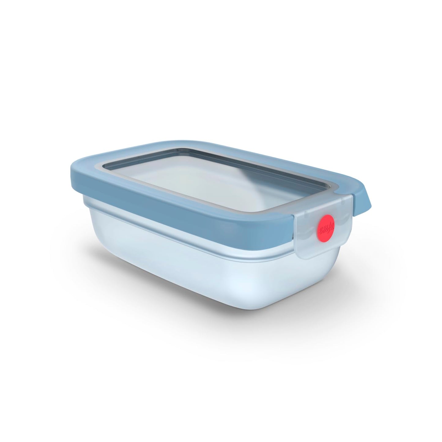 EMSA oneClick Frischhaltedose 0,5L 100 Prozent dicht blau Made in Germany