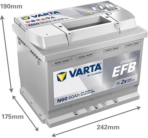 VARTA Blue Dynamic EFB N60 – 640A Startleistung