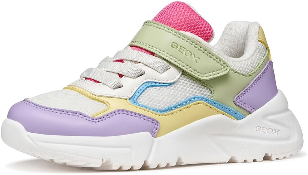 Geox Mädchen Loftus Girl – Atmungsaktiver Kindersneaker