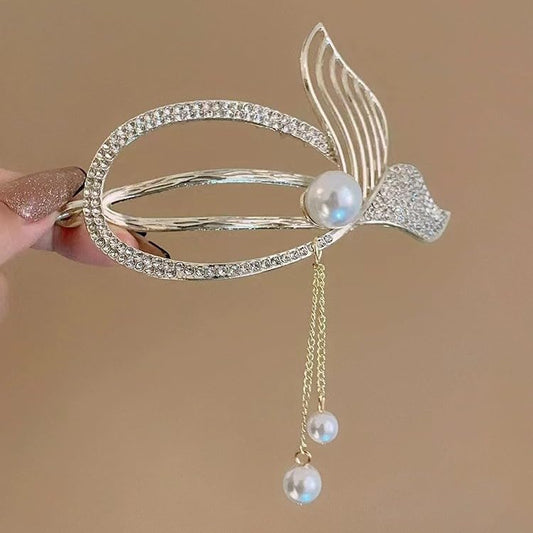 Modisches Haarspangen Set in Gold für Damen und Mädchen