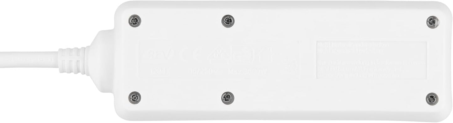REV 4-Fach Steckdosenleiste – Premium-Schutz für Haushalt