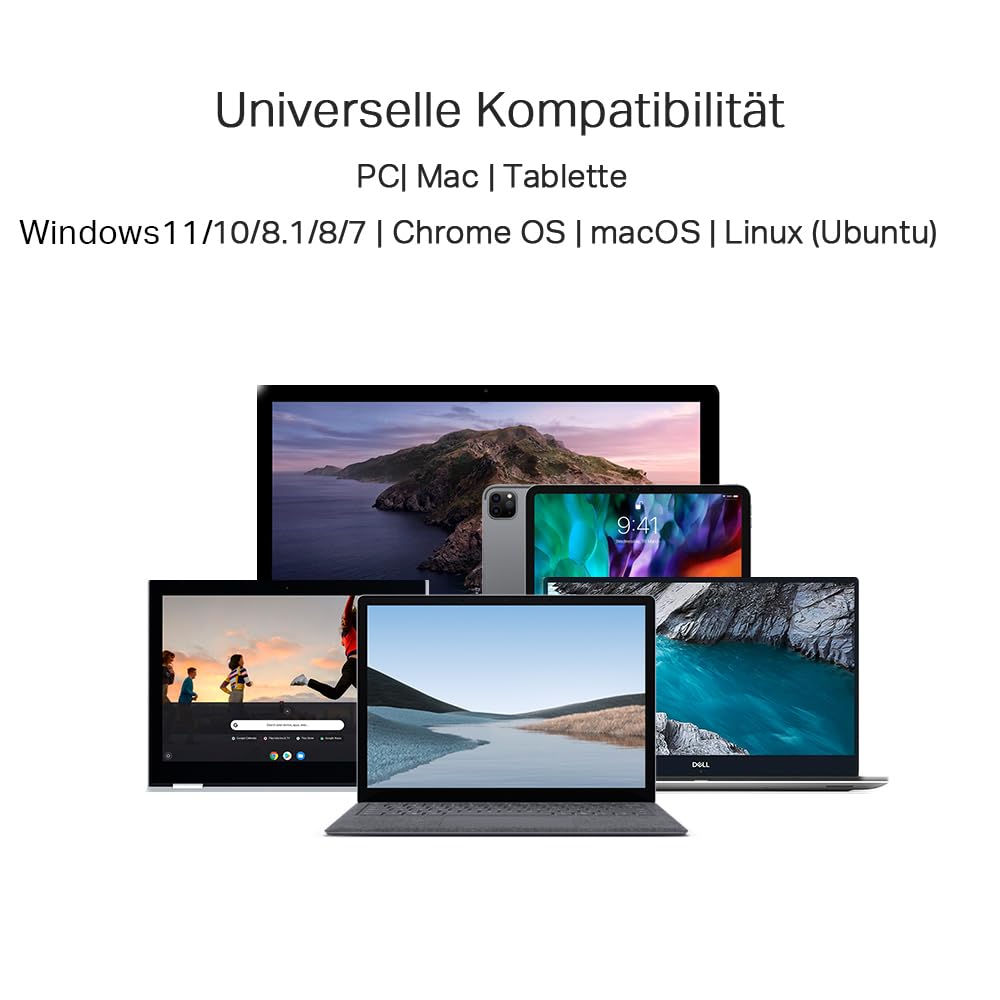 TP-Link USB C Ethernet Adapter mit 1000 Megabit pro Sekunde für s