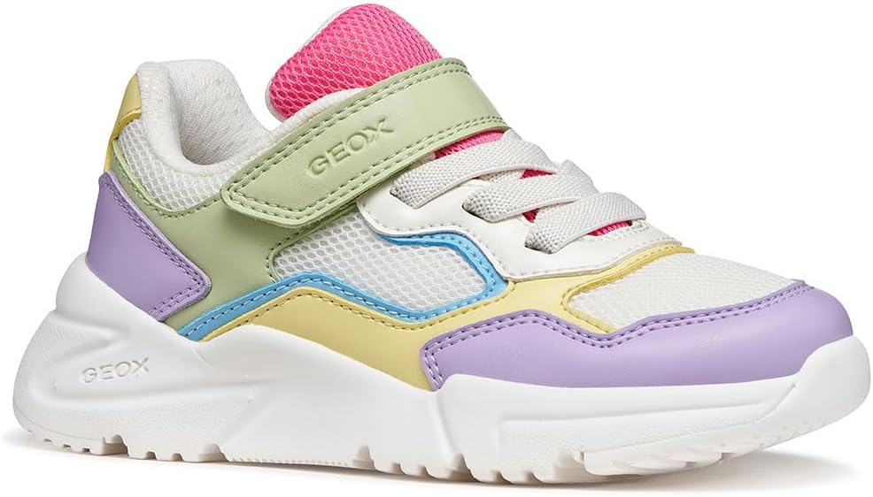 Geox Mädchen Loftus Girl – Atmungsaktiver Kindersneaker