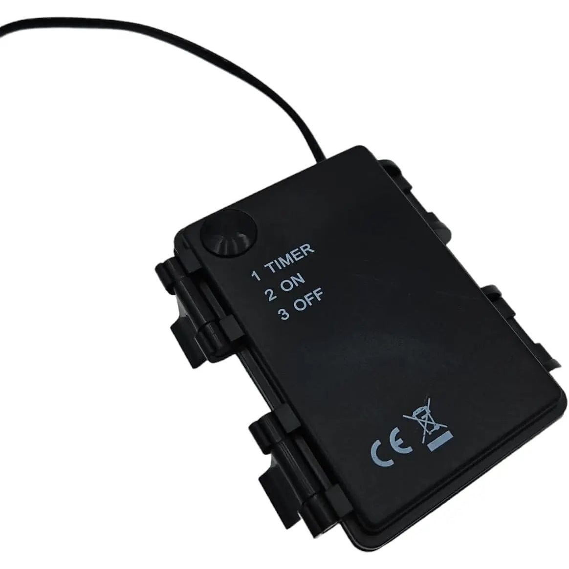 Sternenvorhang Lichterkette LED Timer Batterie 80x85 cm