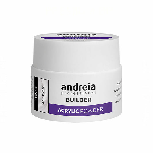 Acryl-Emaille Professional Builder Acrylic Powder Polvos Andreia Professional Builder Weiß (35 g)-Schönheit, Maniküre und Pediküre-Andreia-Ciniskitchen