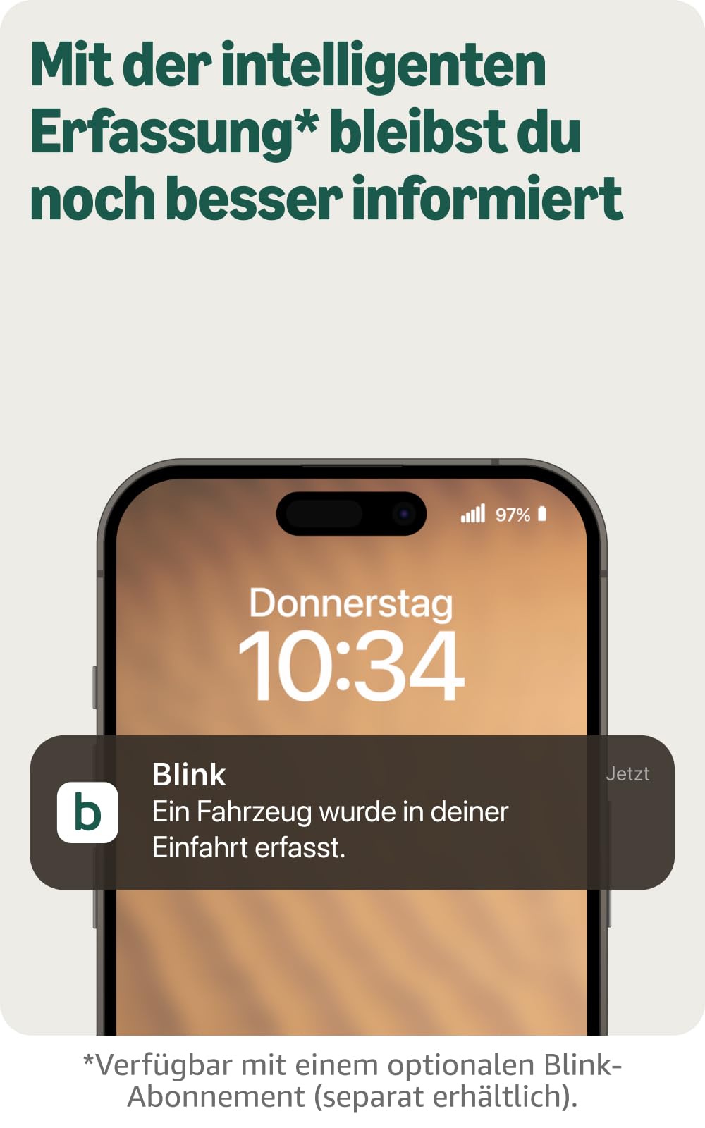 Blink Outdoor 2K+ Kameras mit Blink Mini 2K+ Innenkamera (neueste Generation), Weiß, inkl. Sync Module Core