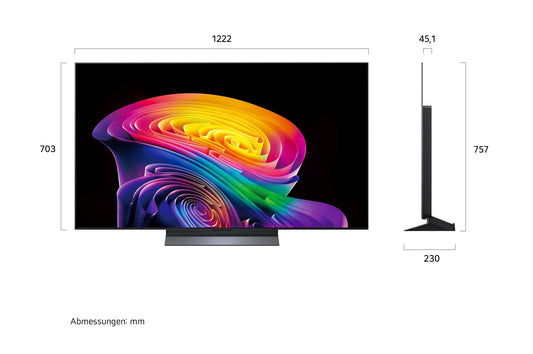 LG OLED65C6ELB TV 65 Zoll (165 cm) 4K OLED evo AI TV (α11 Gen3 4K AI Prozessor, webOS 26, 120Hz (VRR bis zu 165Hz)) [Modelljahr 2026] [Energieklasse F]
