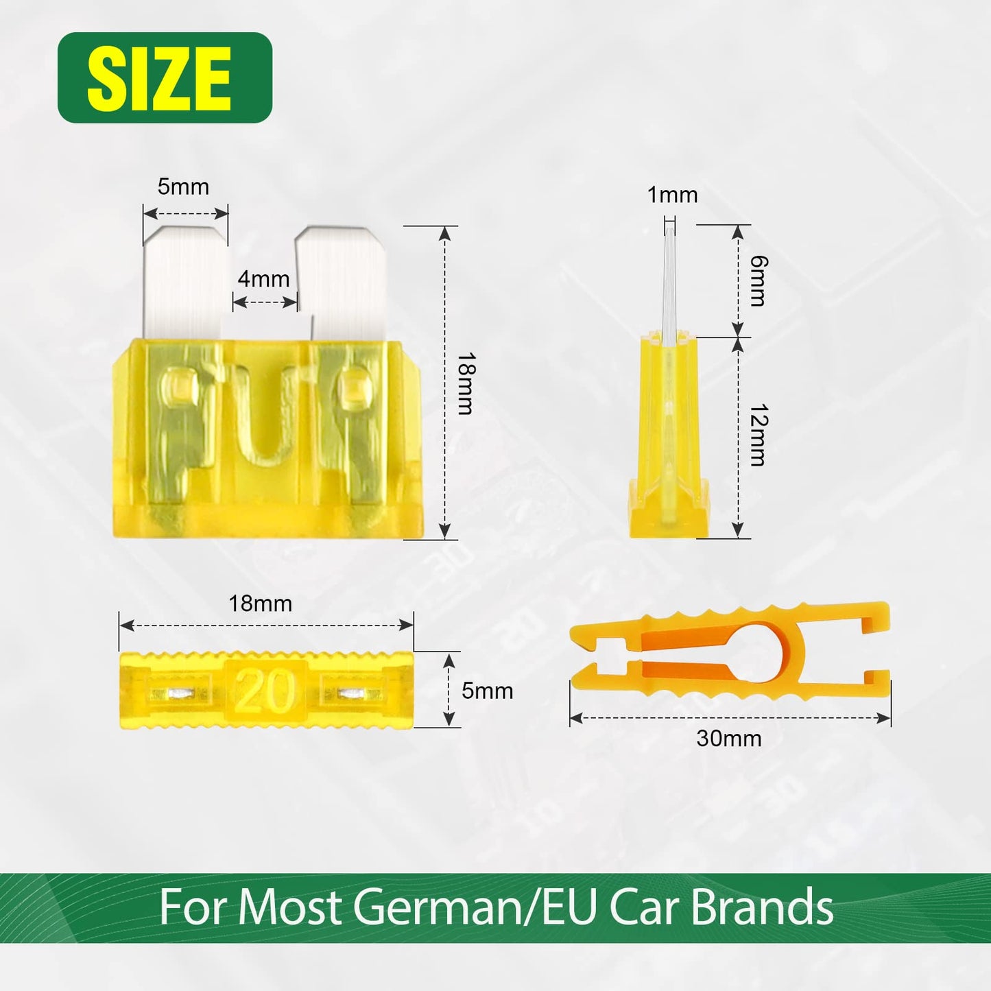Standard Kfz Sicherungs Set 80 Teilig Mit Sicherungszieher