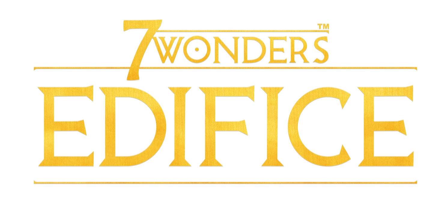 Asmodee | Repos Production | 7 Wonders – Edifice | Erweiterung | Kennerspiel | Strategiespiel | 3-7 Spieler | Ab 10+ Jahren | 30 Minuten | Deutsch