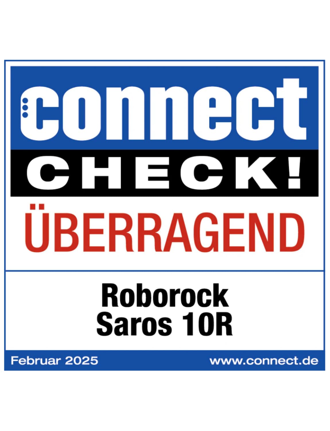 roborock Saros 10R Saugroboter mit Wischfunktion&angebbarem Wischmopp, 22,000 Pa, 7,98cm Ultra-Slim Design, StarSight System 2.0, Zero-Tangle System