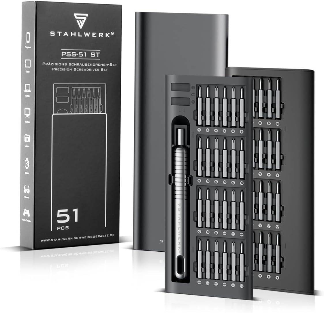 Präzisions Schraubendreher Set 51 teilig für Feinmechanik